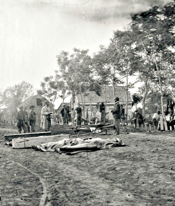 Photo Detective Inside An 1864 Burial Photo The Center for Civil War